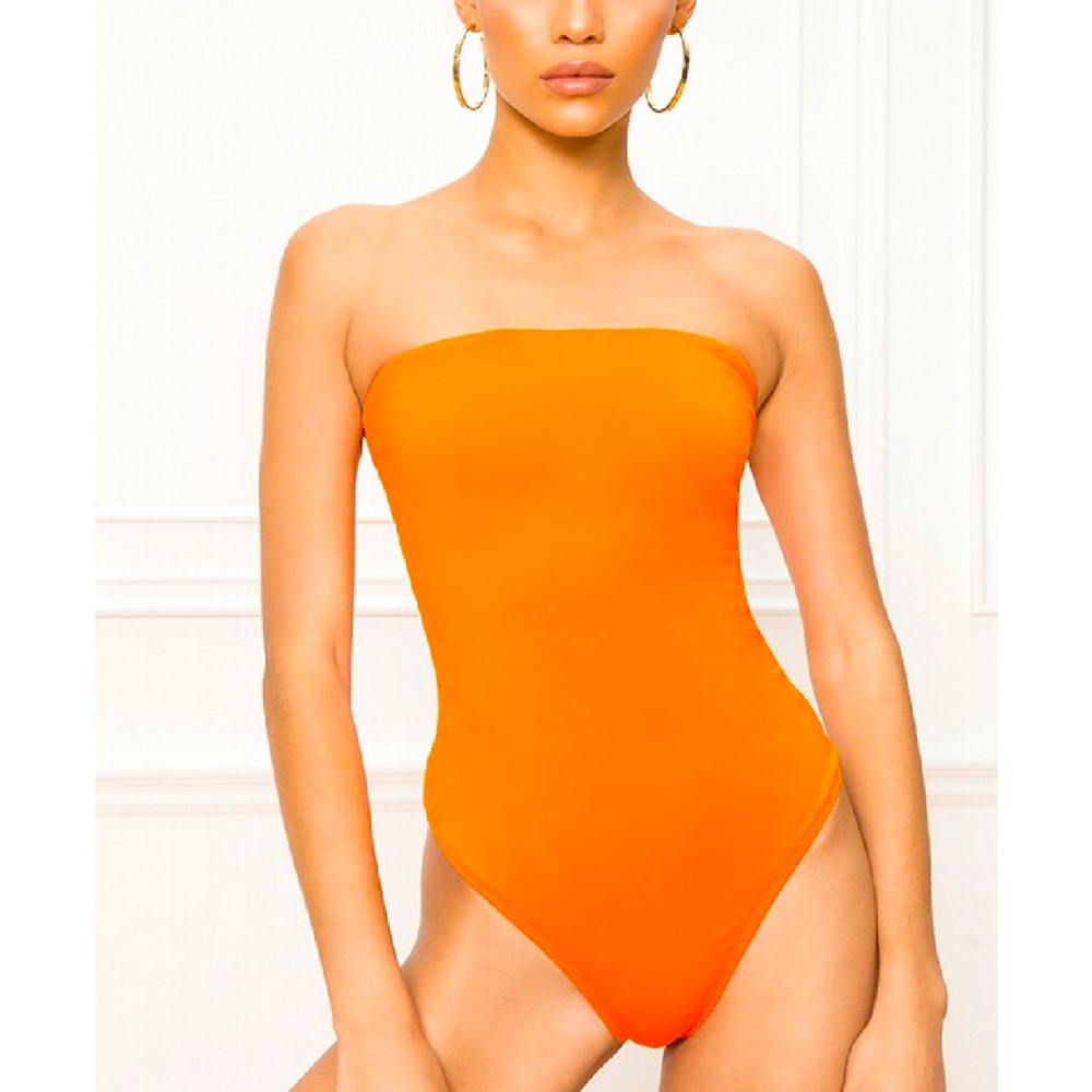 XXS Superdown tube top bodysuit